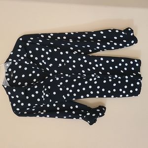 Black & White Polka Dot Blouse